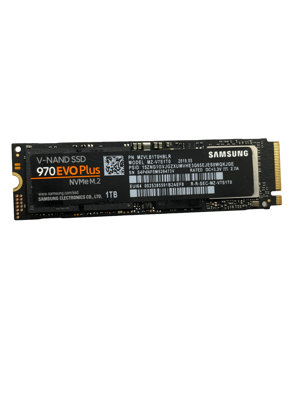 Samsung 1TB V-NAND 970 EVO Plus NVMe SSD MZVLB1T0HBLR MZ-V7S1T0   #26