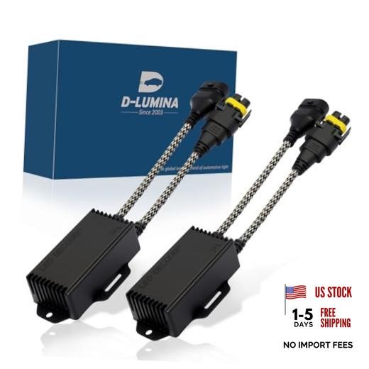 H8 H9 H11 Canbus Decoder Anti Flicker Harness, Resistor Decoders Error Free |