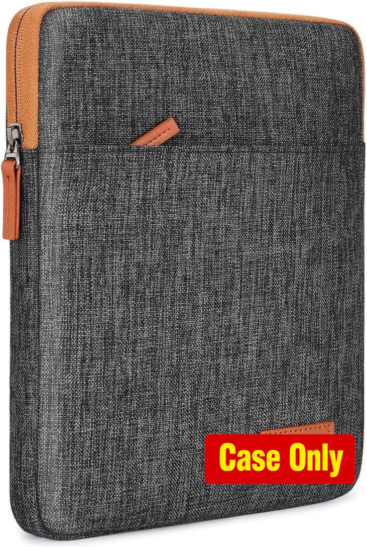 Case for 9.7-10 Inch Tablet Sleeve, Water Resistant Laptop Bag - Brown