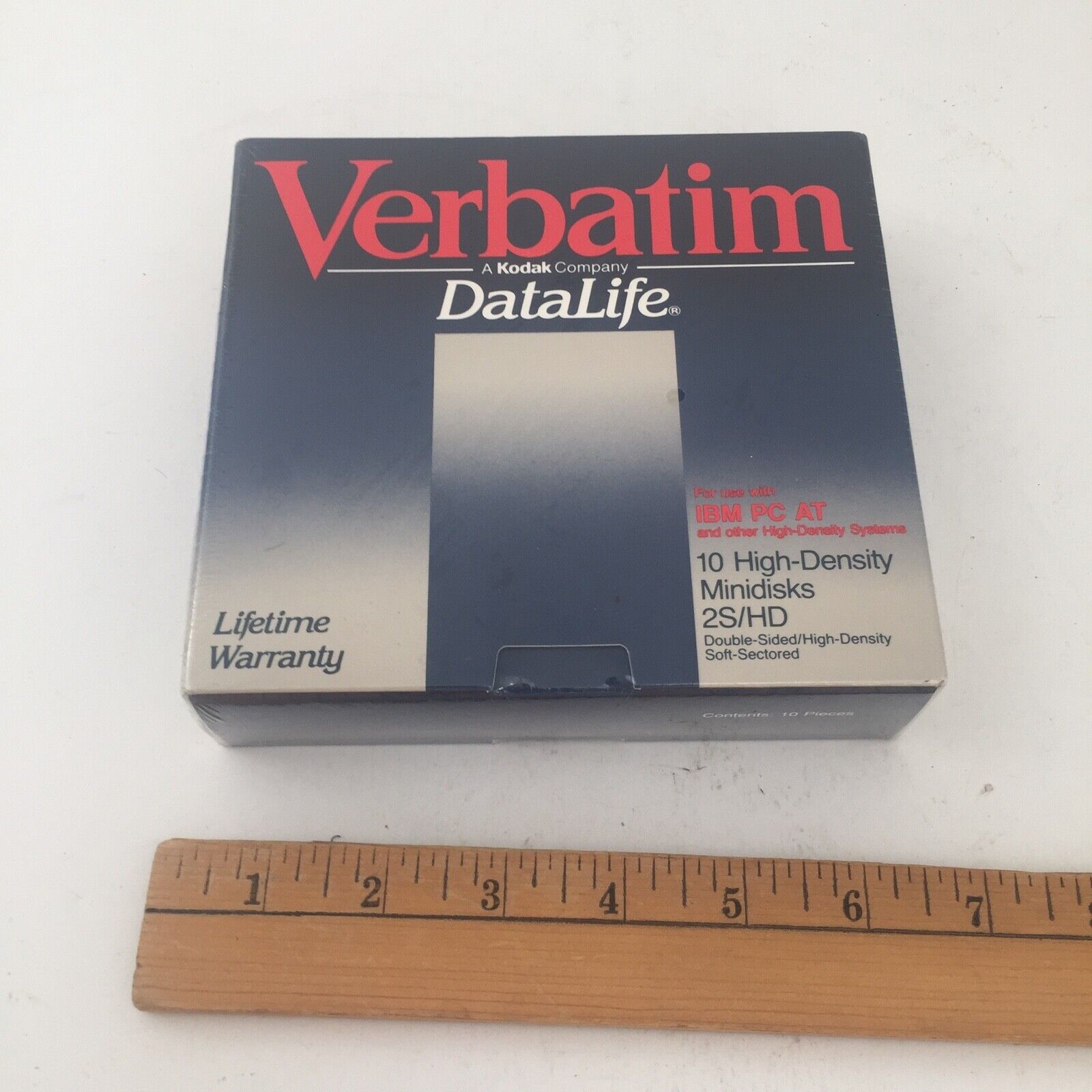 Verbatim DataLife Double Sided Density MiniDisks 10 Pack 2S 2D MD2 NOS USA