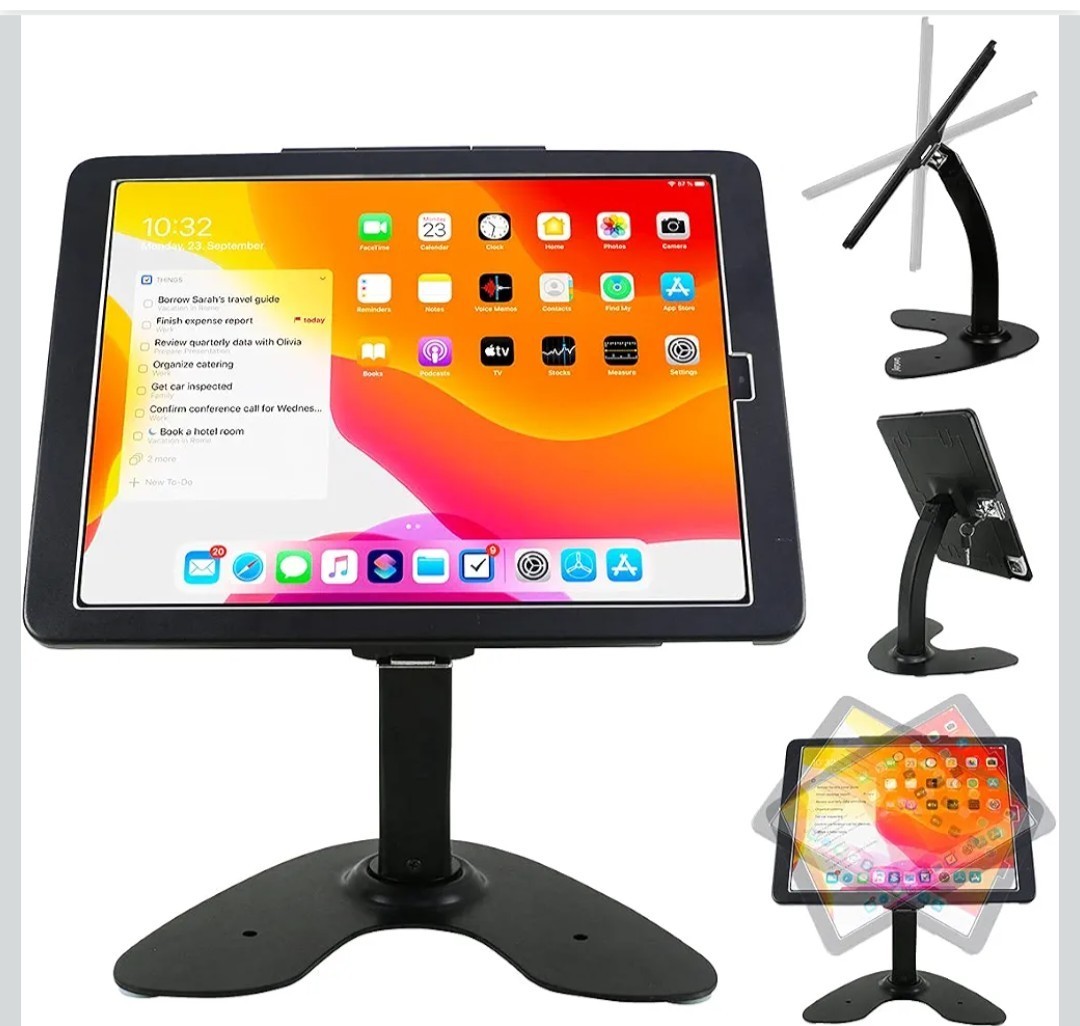 CarrieCathy Desktop Wall Mount Anti-Theft Security Kiosk