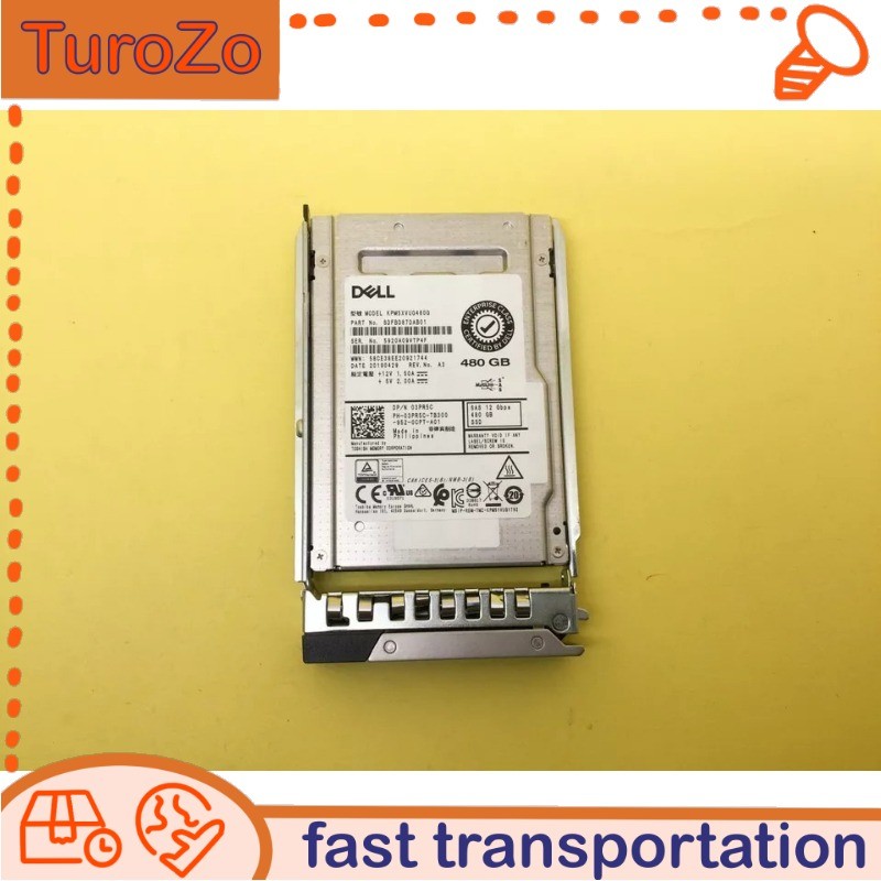 3PR5C 03PR5C New Dell 480GB 12Gbps SAS Mix Use 2.5'' SSD 14/15/16G KIT