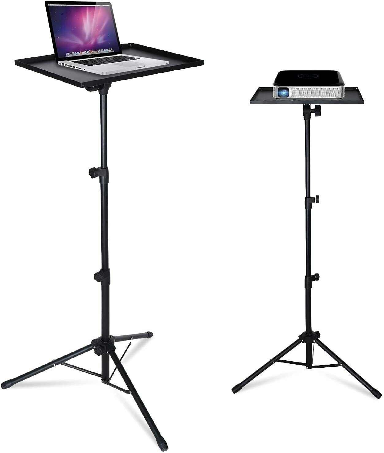 2 Pack Universal Laptop Tripod Stand Outdoor Computer Table Stand for Stage