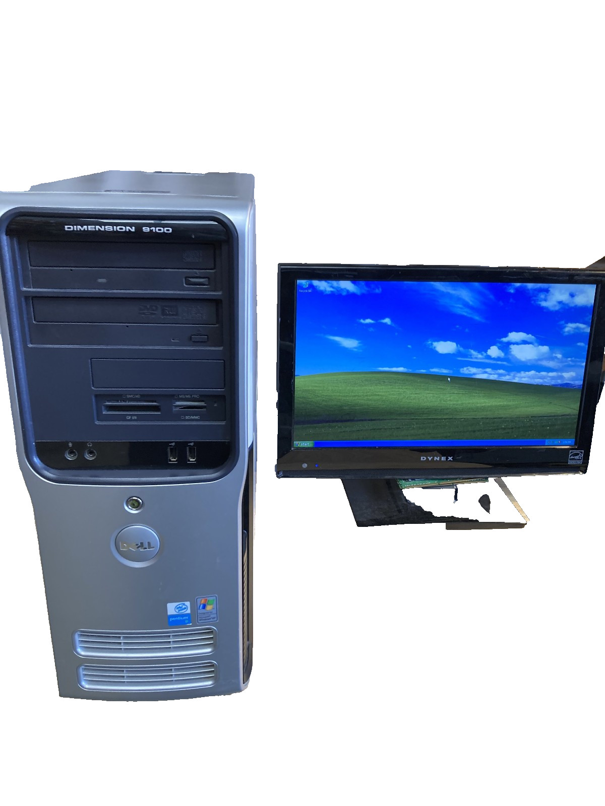 Dell Dimension 9100 PC Pentium 4 3.00GHz 1.25GB RAM Windows XP Pro Retro Gaming