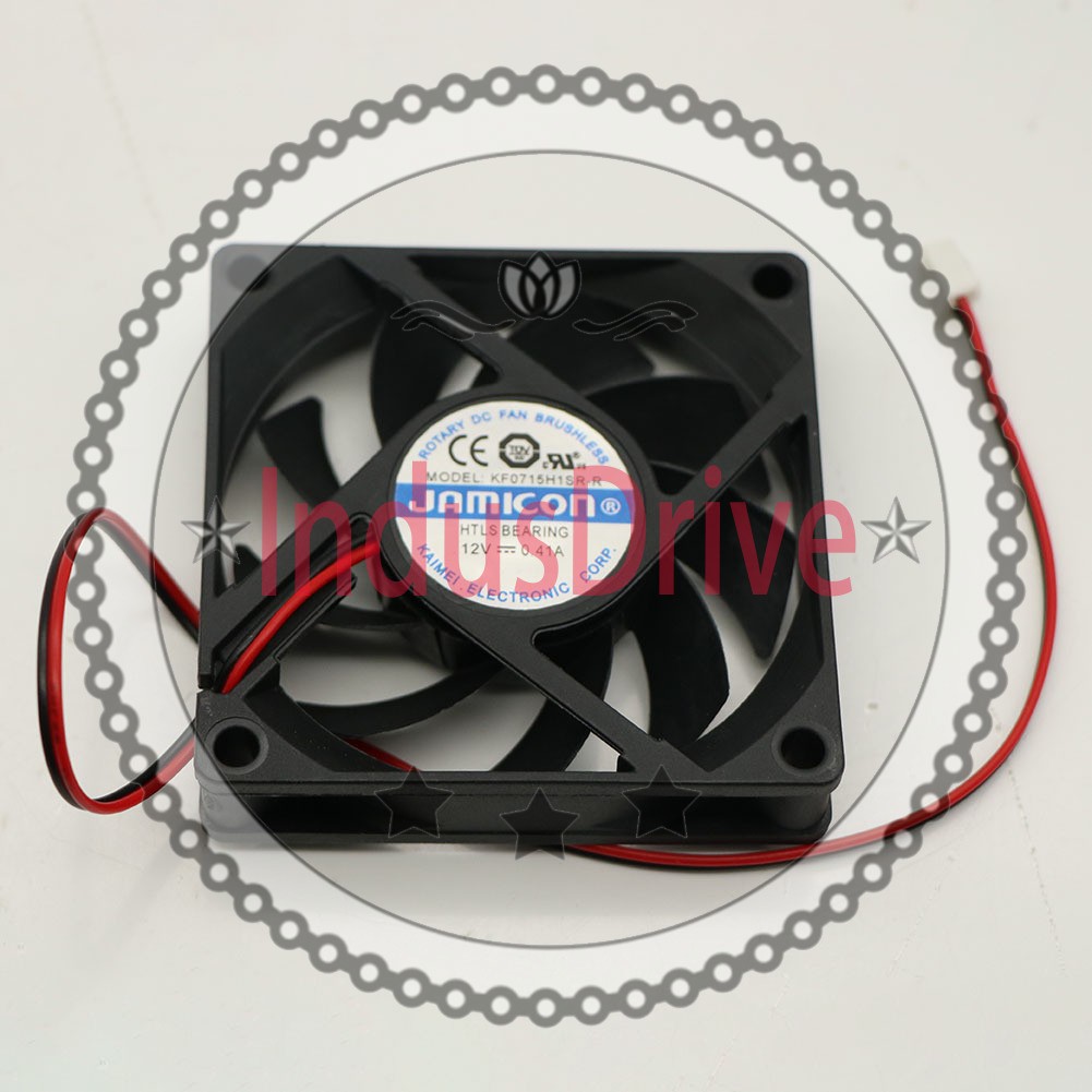 1PC For JAMICON KF0715H1SR-R 12V 0.41A 70*70*15MM Cooling fan 2-Wire