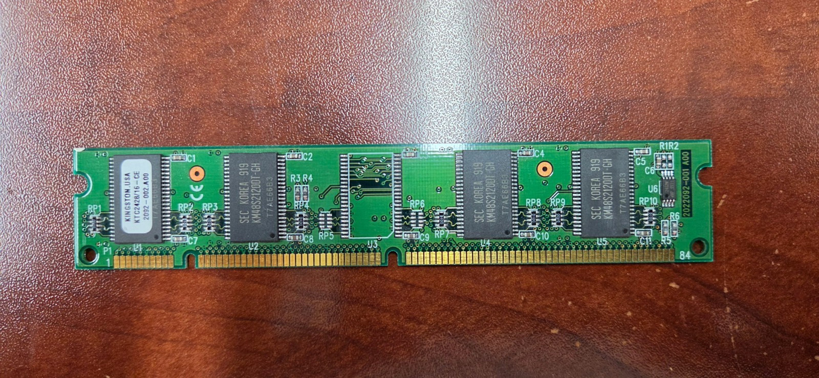 KINGSTON KTC2428/16-CE 2092-002.A00 16 MEG 168 PIN DIMM