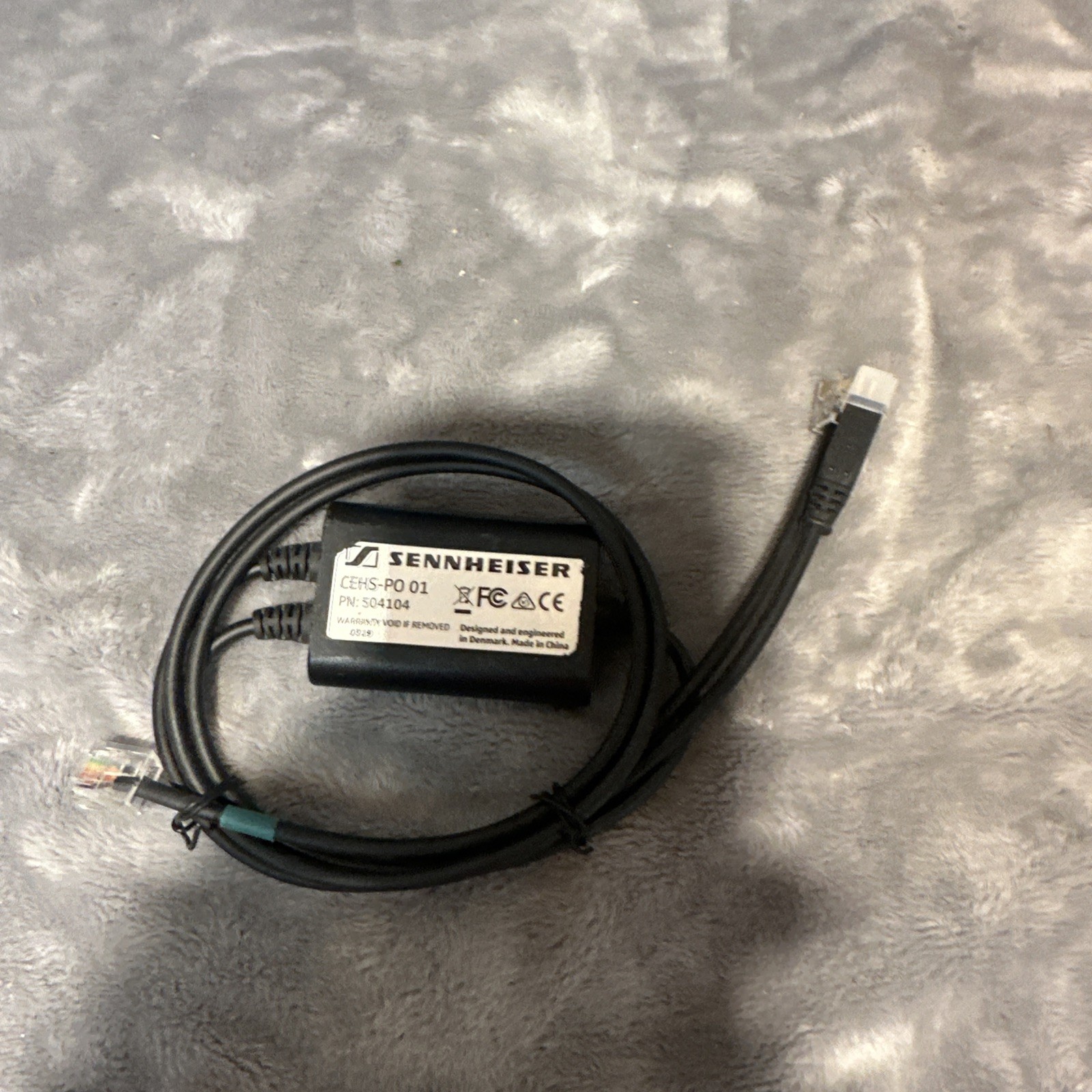 Sennhieser Ploycom Cable For Electronic Hook Switch CEHS-PO 01 504104
