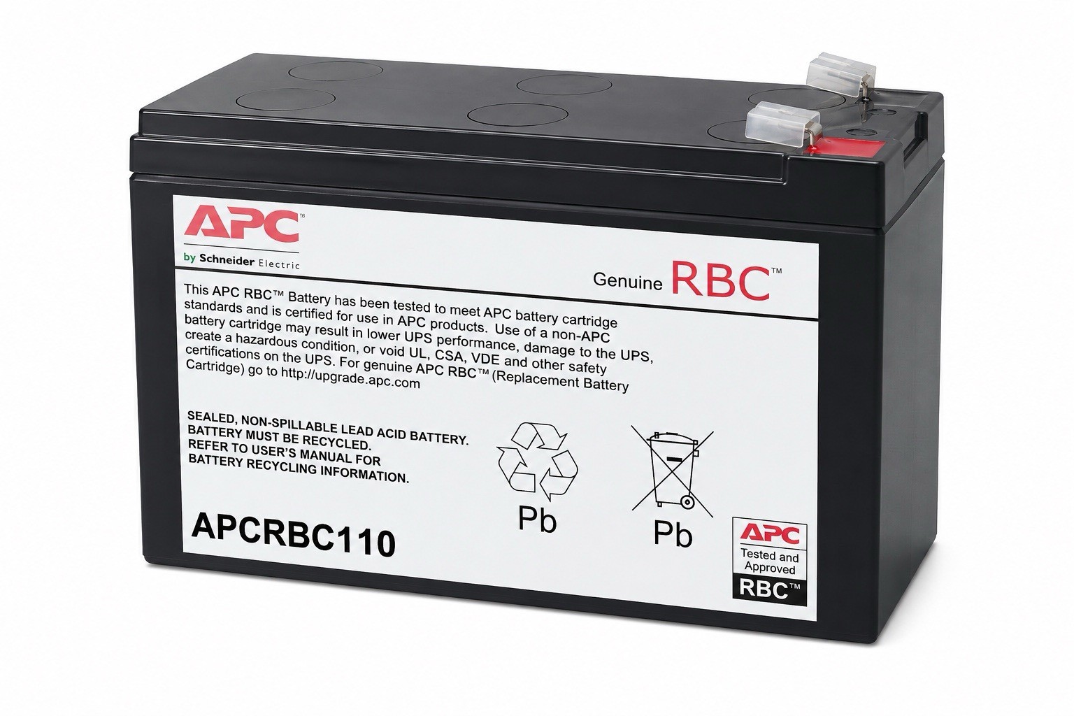 APC APCRBC110 Replacement Battery Cartridge