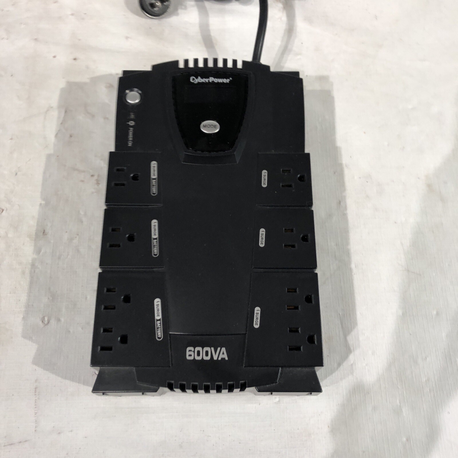 CyberPower Intelligent LCD 600 VA Desktop UPS-NO Battery