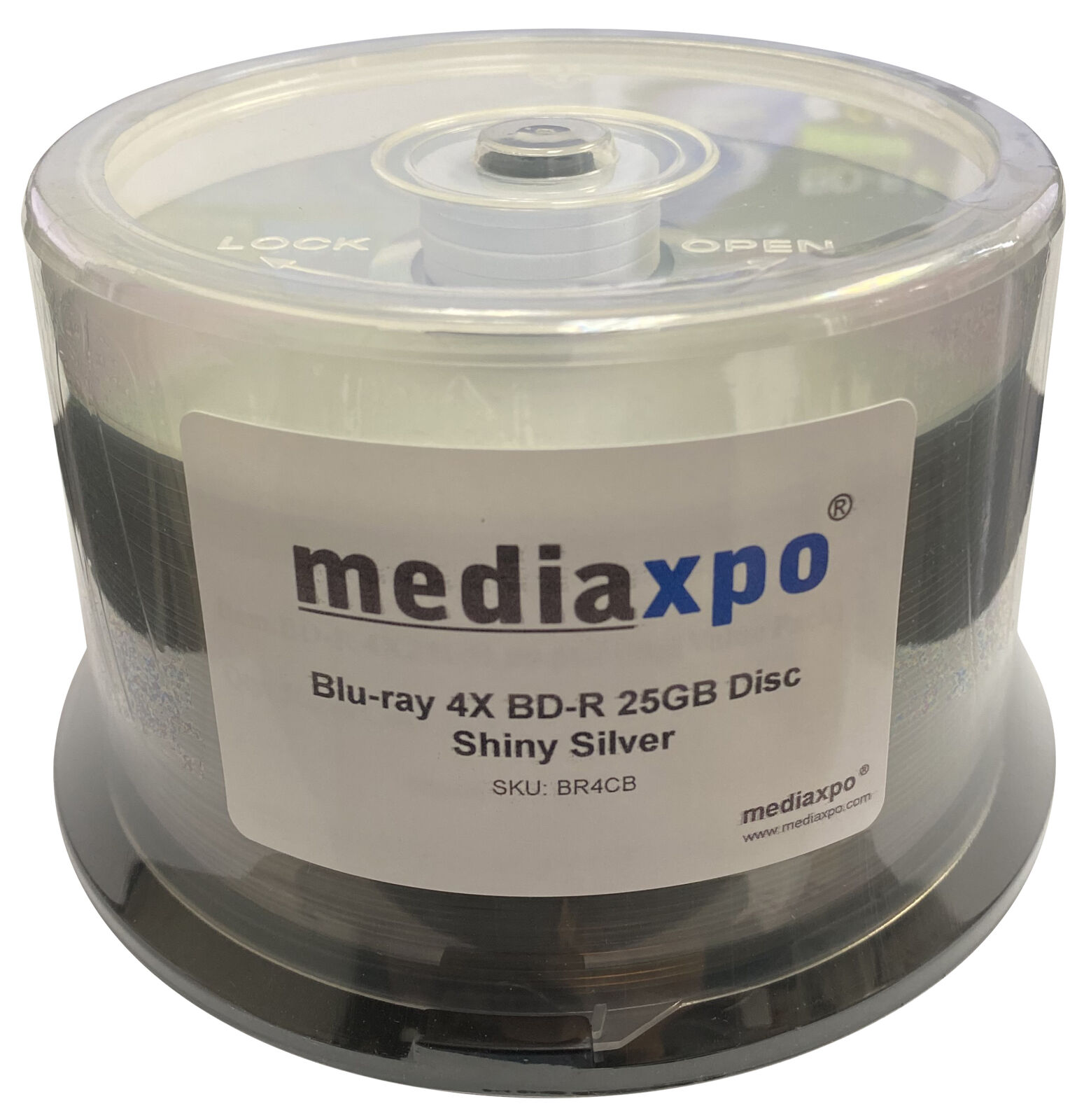 Grade A Blu-ray 4X BD-R 25GB Disc Shiny Silver Lot