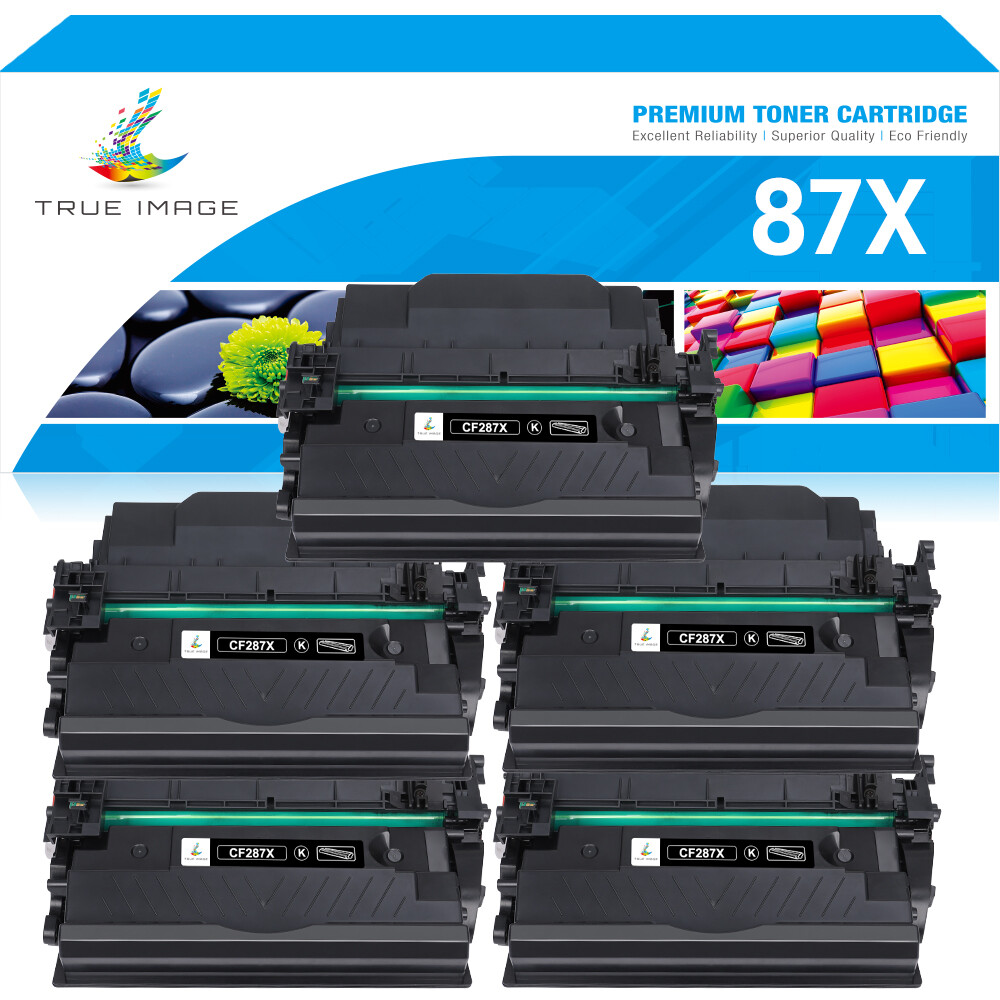 5pk toner replace for HP Enterprise Flow MFP M527c M506dh Printer CF287X