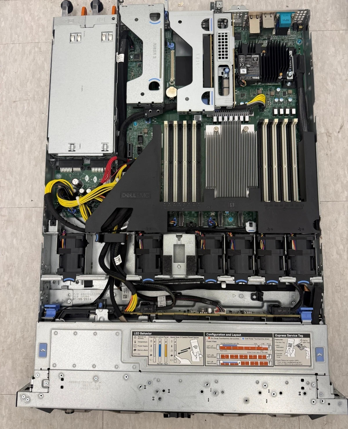 DELL PowerEdge R6515 | AMD EPYC 7702 | 128GB | 2X500W PSU | H730P |4x 1.92TB SSD