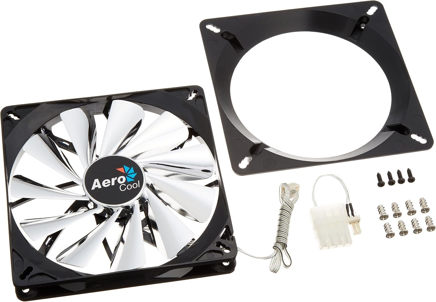 Aerocool Streamliner 140mm Extreme Silence Cooling Fan 120mmAdaptor 841269042383