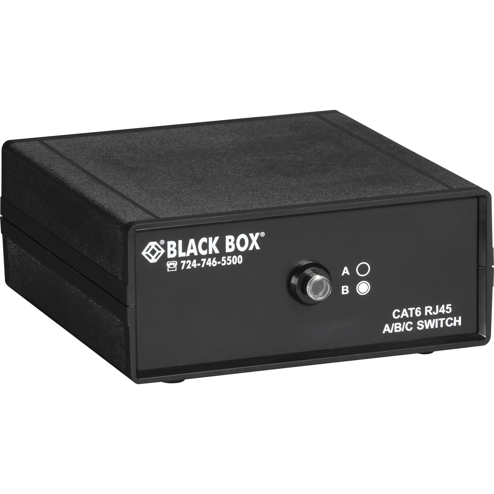 BlackBox SW1030A 2-to-1 CAT6 10G Manual Desktop Switch