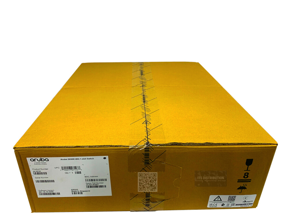 JL321A I New Sealed HPE Aruba 2930M 48G 1-Slot Switch