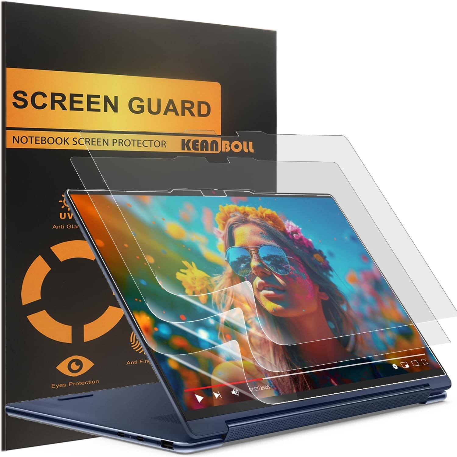 Screen Protector for Lenovo Yoga 9i 14" 2-in-1 - Matte Anti Glare - 3 Pack