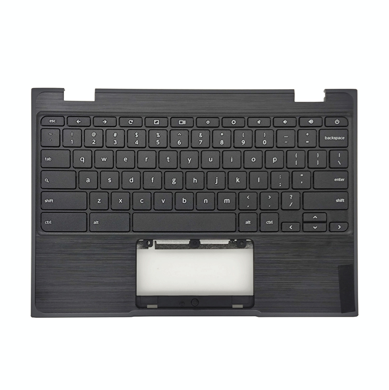 New for Lenovo 100e Chromebook 2nd Gen AST Palmrest Keyboard 5CB0Z21474 Black