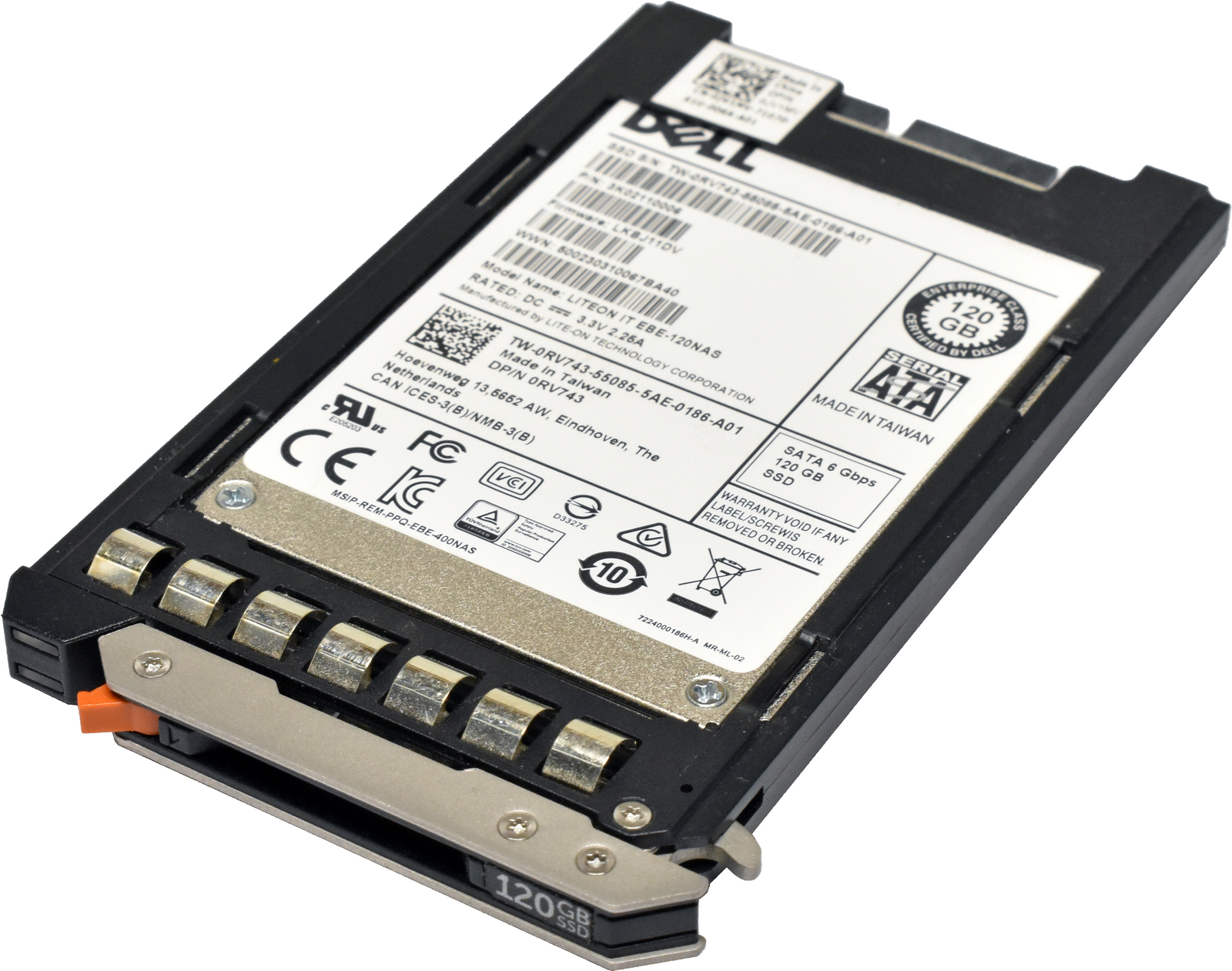 Dell LiteOn 120GB 0RV743 LITEON IT EBE-120NAS 1.8" 6G SATA SSD