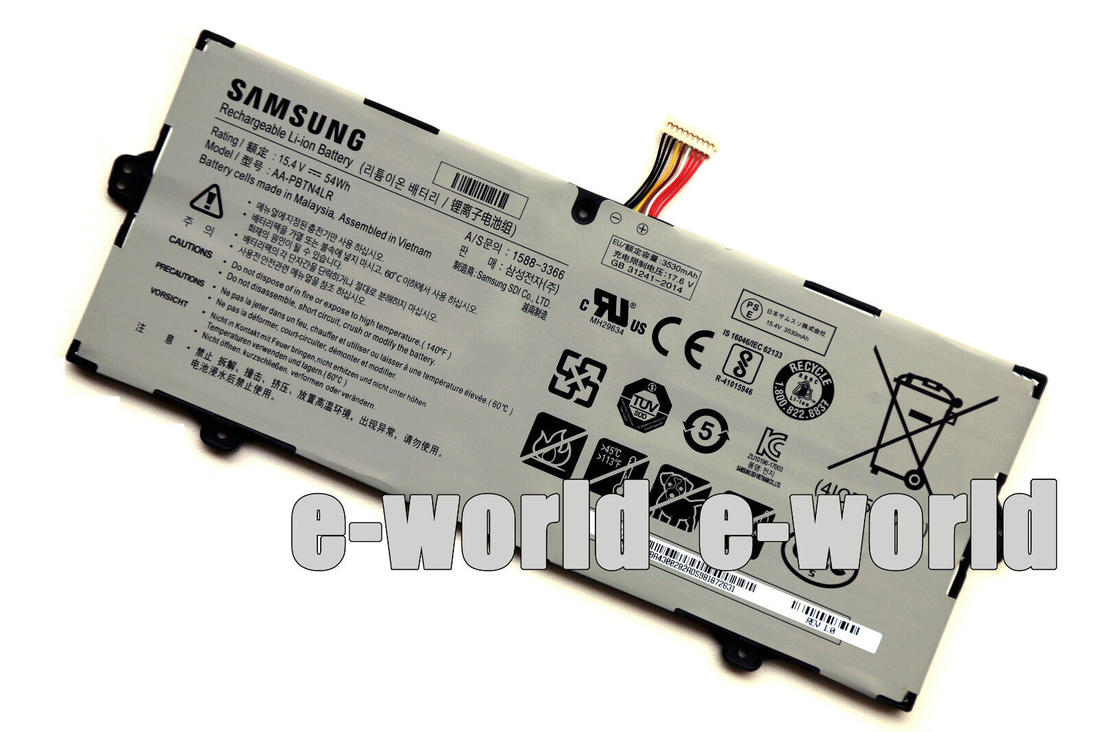 Genuine AA-PBTN4LR Battery For Samsung NP940X3M-K01US NP940X5M NP940X5N-X01US