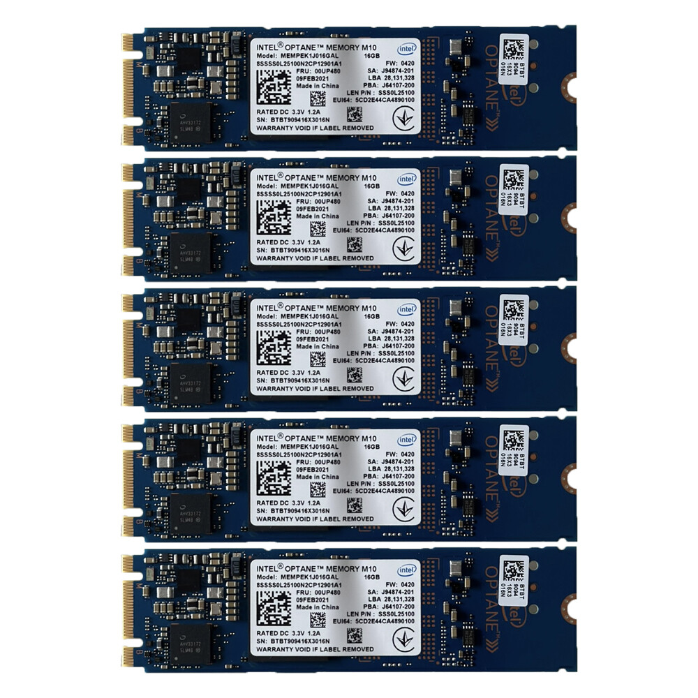 New Intel Optane Memory M10 SSD M.2 2280 16GB MEMPEK1J016GA PCIe 3.0 Xpoint NVMe