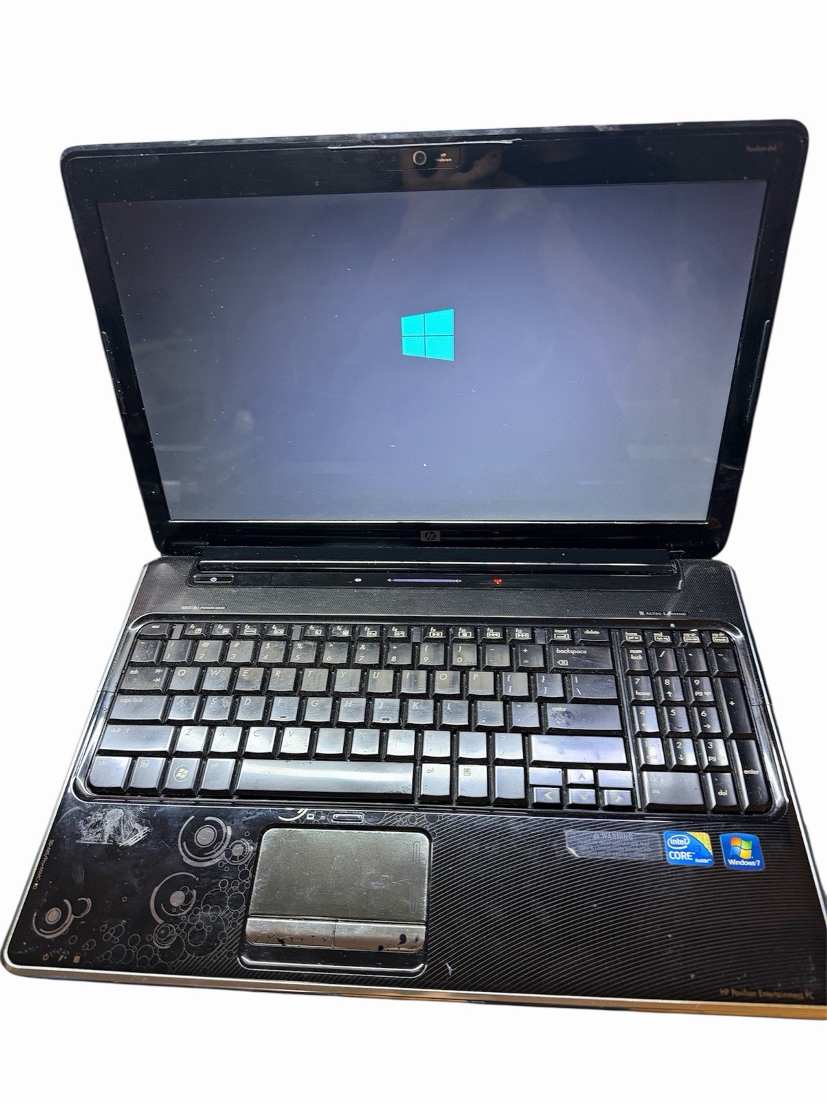 HP PAVILION DV6-2155DX - I3 - 320Gb-4GB RAM - WIN10Pro -BAD KEYBOARD- NO AC-READ