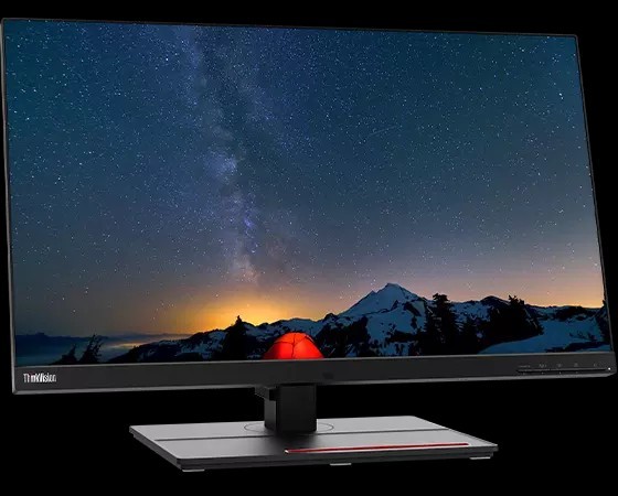 Lenovo ThinkVision T27h-20  Flat Panel Monitor, Black, 50-60HZ