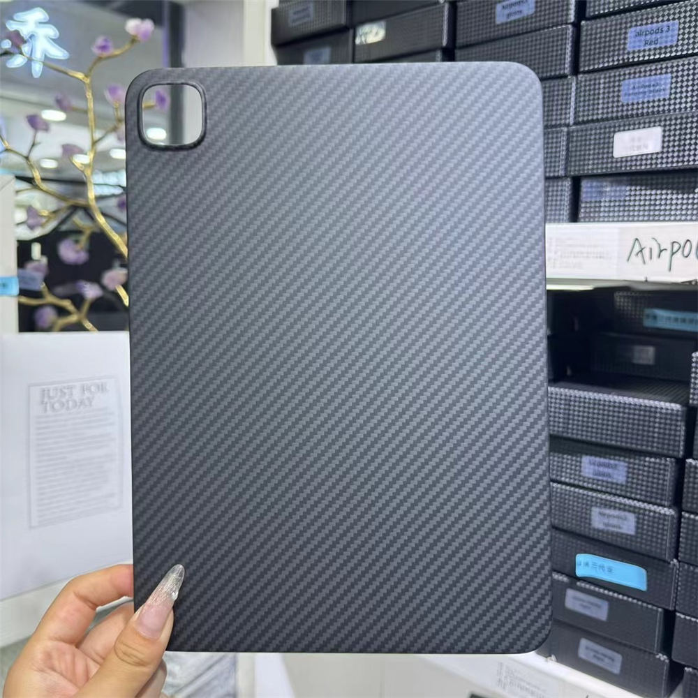 Genuine Carbon Fiber Case for Apple iPad Pro 13" 2024 Matte Back Cover