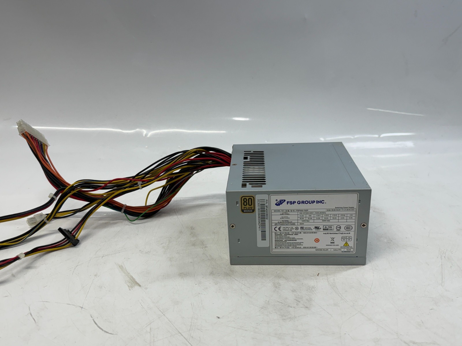 FSP Group FSP500-70EP 500W 80 PLUS Bronze ATX Power Supply
