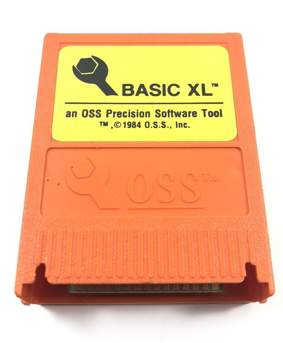 BASIC XL Atari 800/XL 1984 By OSS Precision Software Tool Cartridge 1470-P