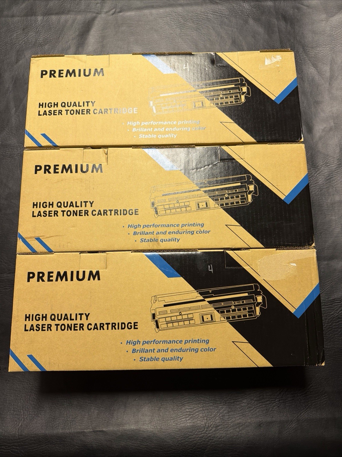 LaserJet Toner Cartridge 658A Magenta, Yellow, And Black With New Chip. 3 Pack