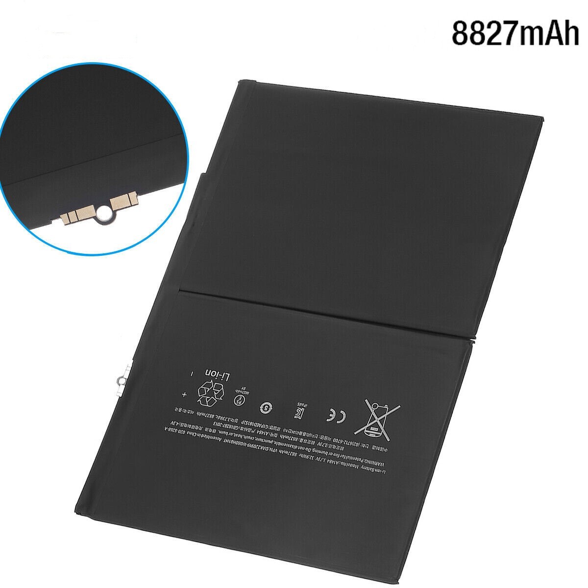 Battery for Apple iPad Air iPad 5 iPad 6 A1474 A1475 A1822 A1823 A1893 A1954 US