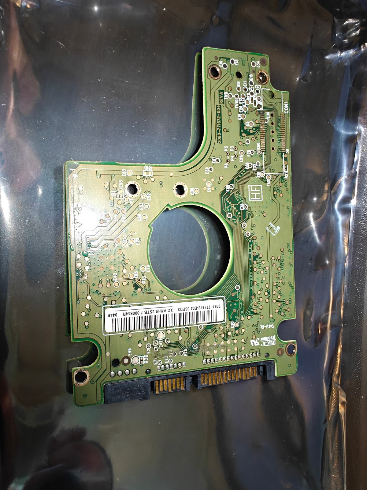 WD 2060-771672-004 REV A PCB BOARD ONLY TESTED