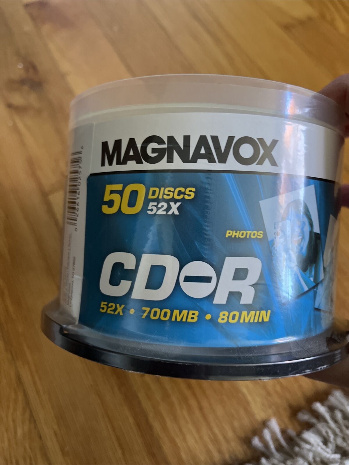 Magnavox 1-50 Pack CD-R Discs 700MB 52X 80 Minutes BRAND NEW SEALED