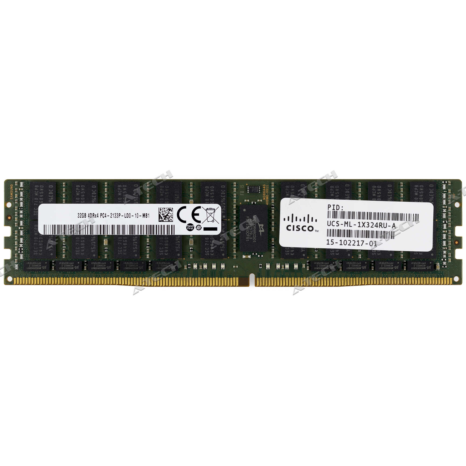 Cisco 32GB DDR4-2133 ECC LRDIMM UCS-ML-1X324RU-A 15-102217-01 Server Memory RAM
