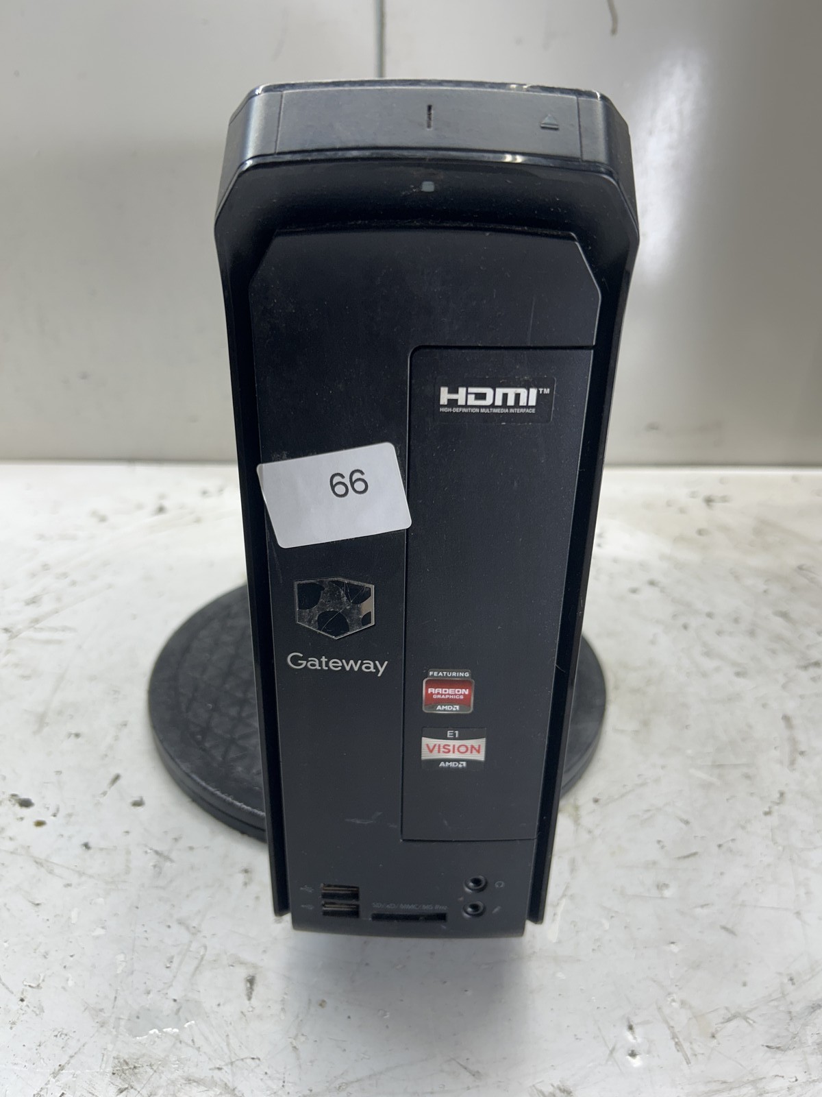 Gateway SX2110G AMD E1-1200 APU 1.40GHz 4GB NO HDD