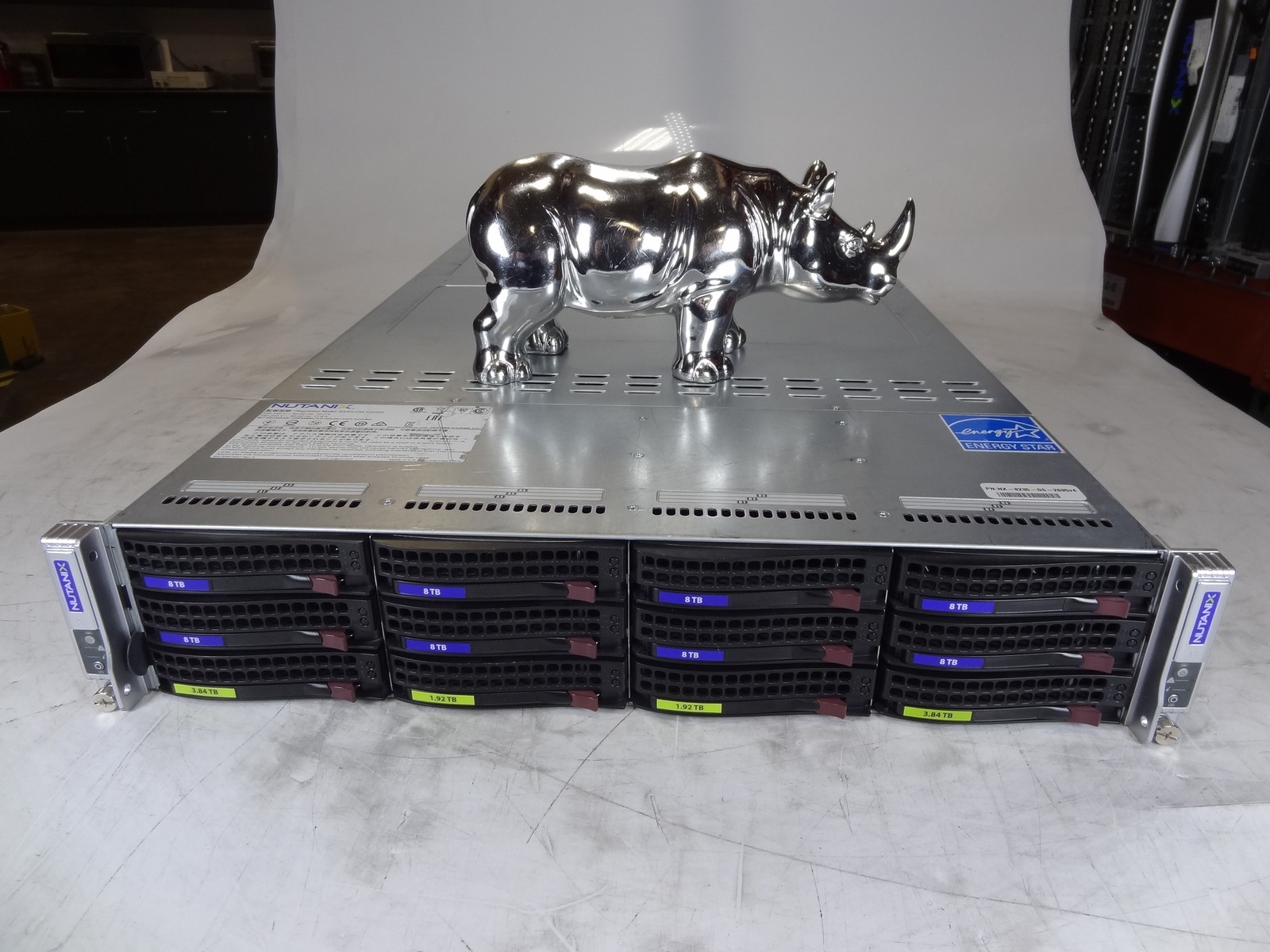 CSE-827 X10DRT-P-G5-NI22 NUTANIX/SUPERMICRO 4 NODE 2U 12X3.5INCH CSE-827 SYSTEM
