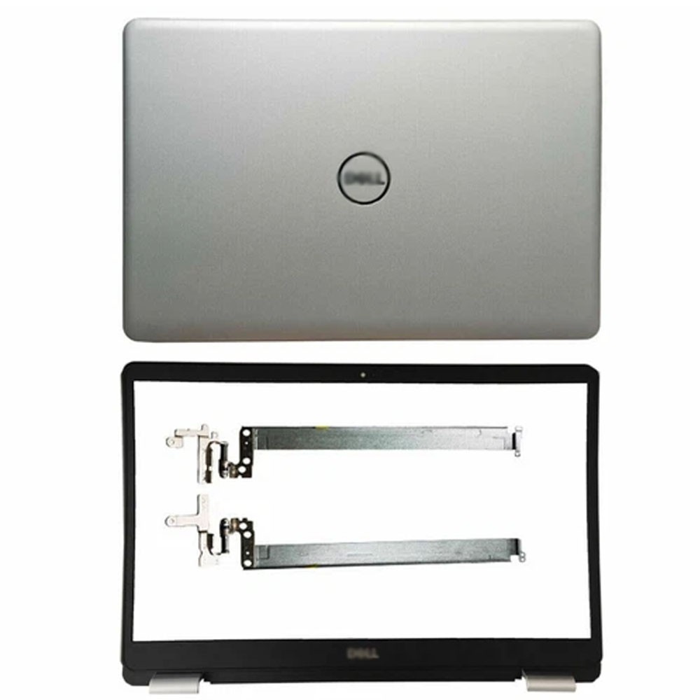 New Back Cover Front Bezel Hinges For Dell Inspiron 15 5584  0GYCJR GYCJR Silver