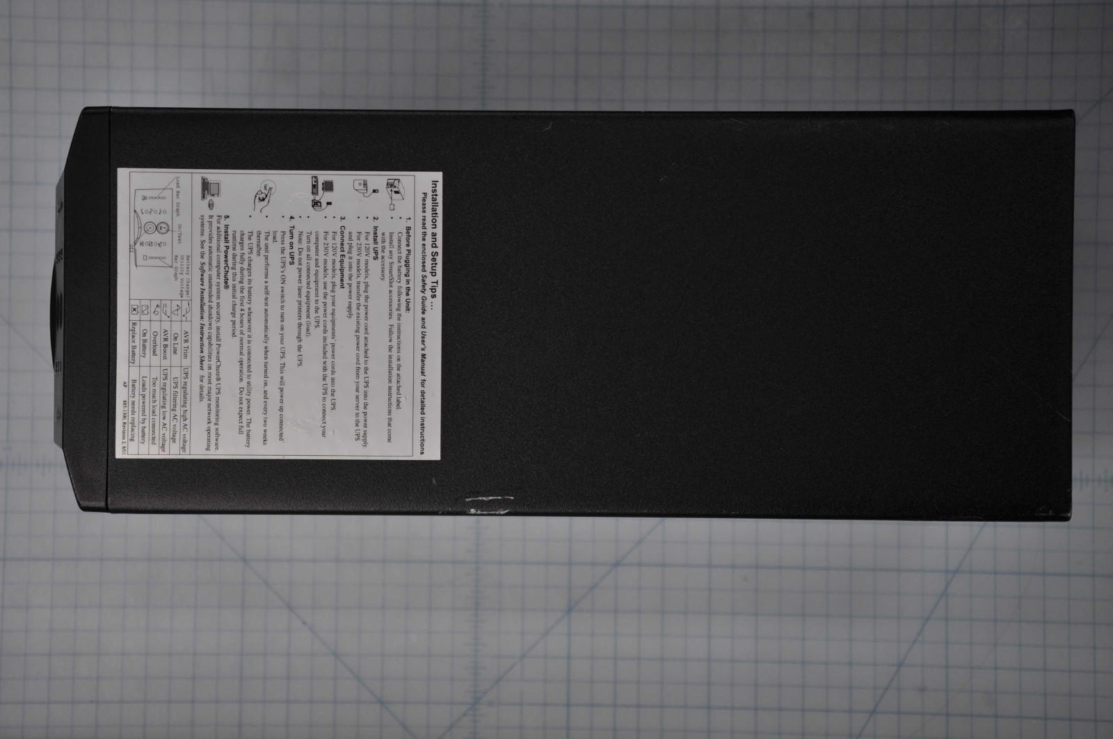 FOR PARTS APC IBM UPS 1500VA 39Y8897 