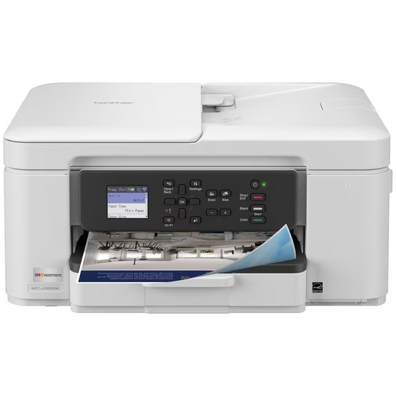 Brother INKvestment MFC-J1355DW Wireless Color Inkjet All-in-One Printer
