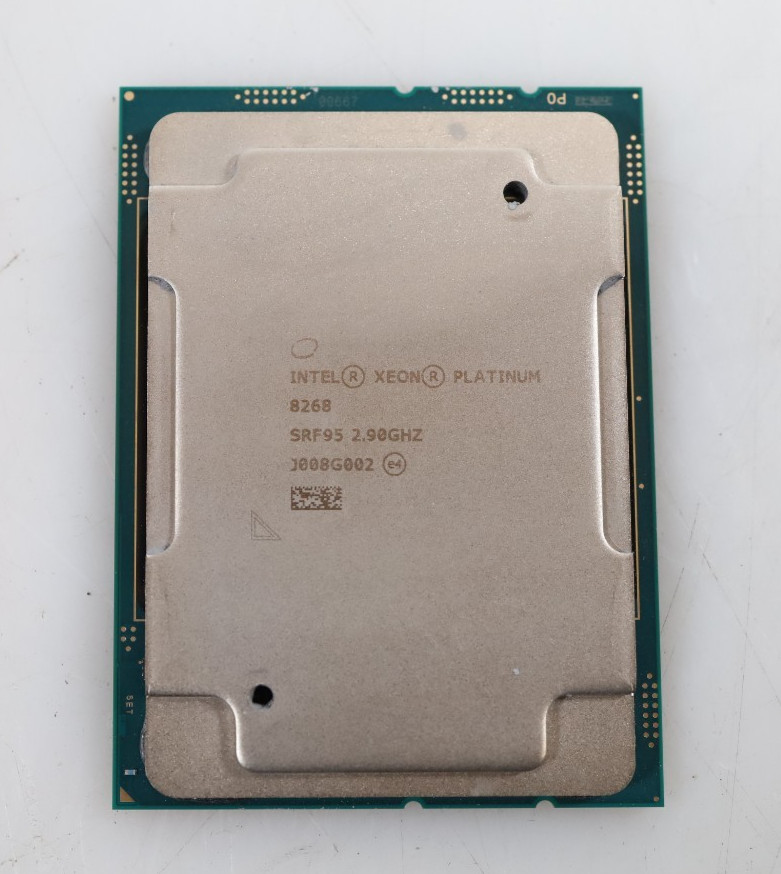 Intel Xeon Platinum 8268 2.9GHz 24-Core 35.75MB 205W FCLGA3647 Processor SRF95