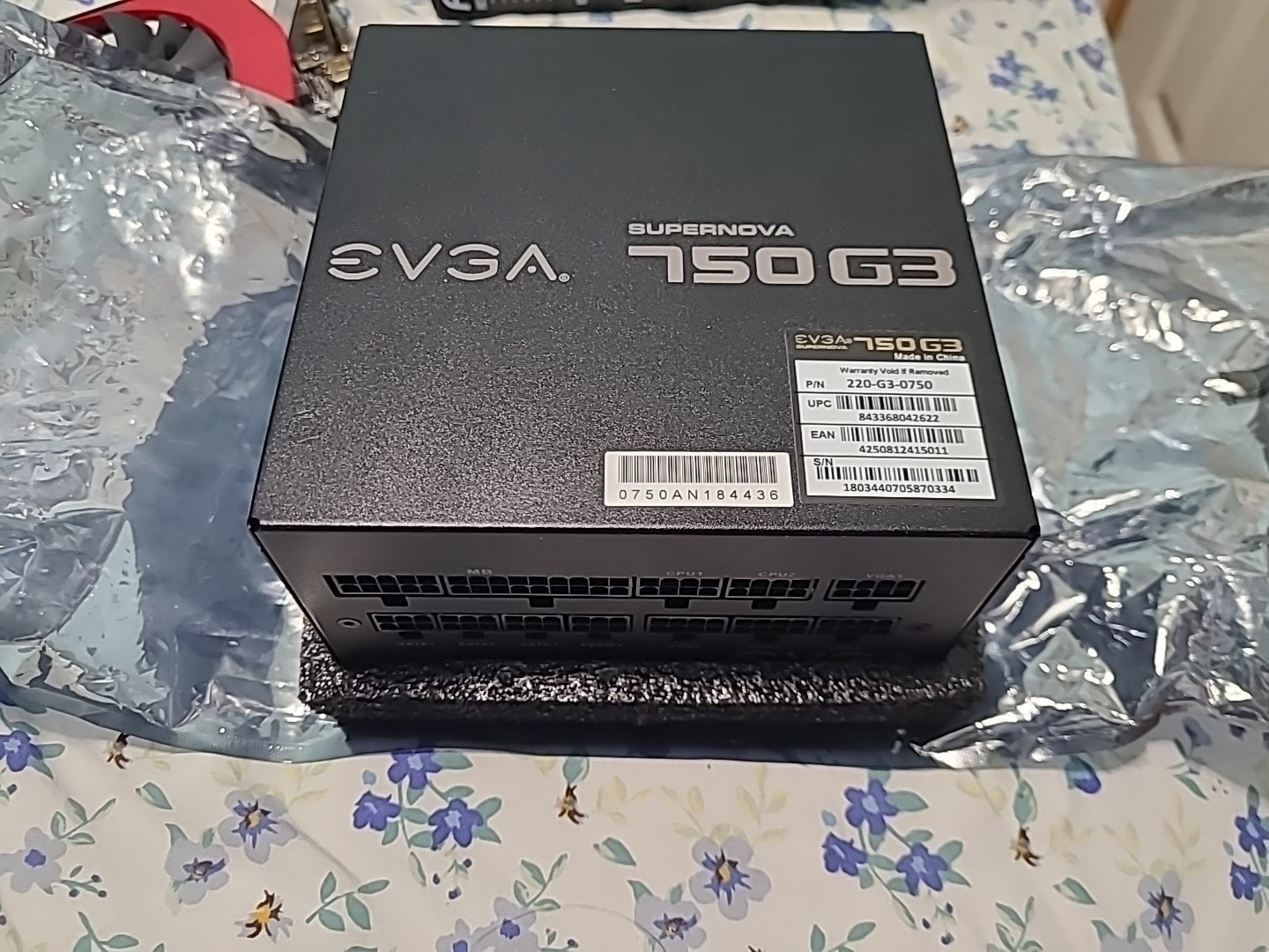 EVGA 750 GQ 750 W  Power Supply (210-GQ-0750-V1)
