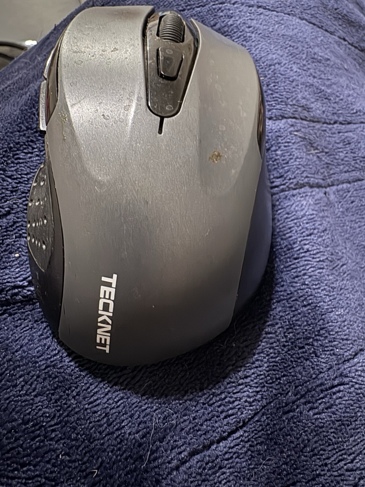 TECKNET BM307 Cordless Bluetooth Wireless Optical Mouse Grey