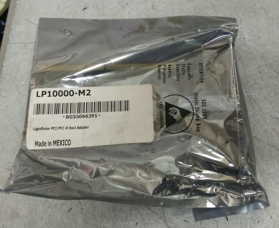 Emulex LightPulse LP10000-M2 2GB Fibre Channel PCI-X 64-Bit 133Mhz Card - NOB