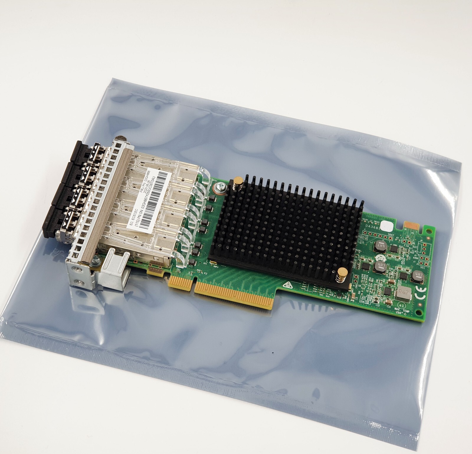 IBM 03GH866 P011357-22F Quad-Port 16GB FC Fibre Channel Adapter Card 03GH867