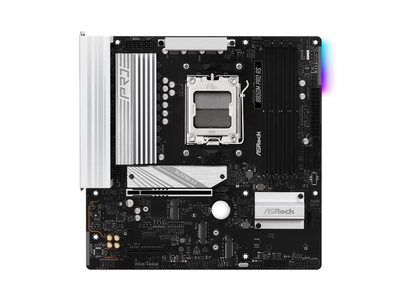 ASRock B850M Pro RS AM5 AMD B850 Micro ATX Motherboard