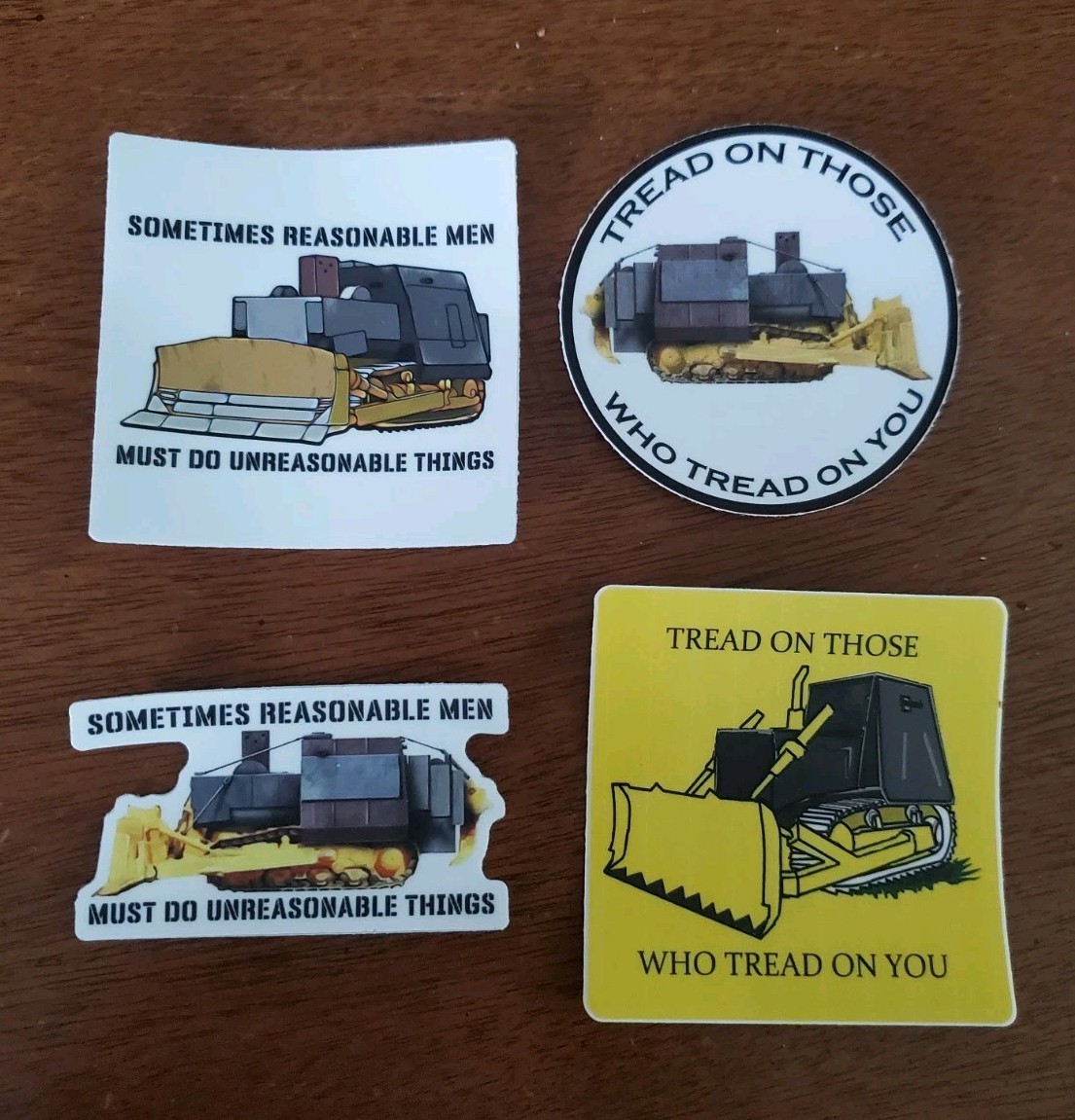 KILL DOZER STICKERS (4) WORLDWIDE 🌐 SHIPPING 