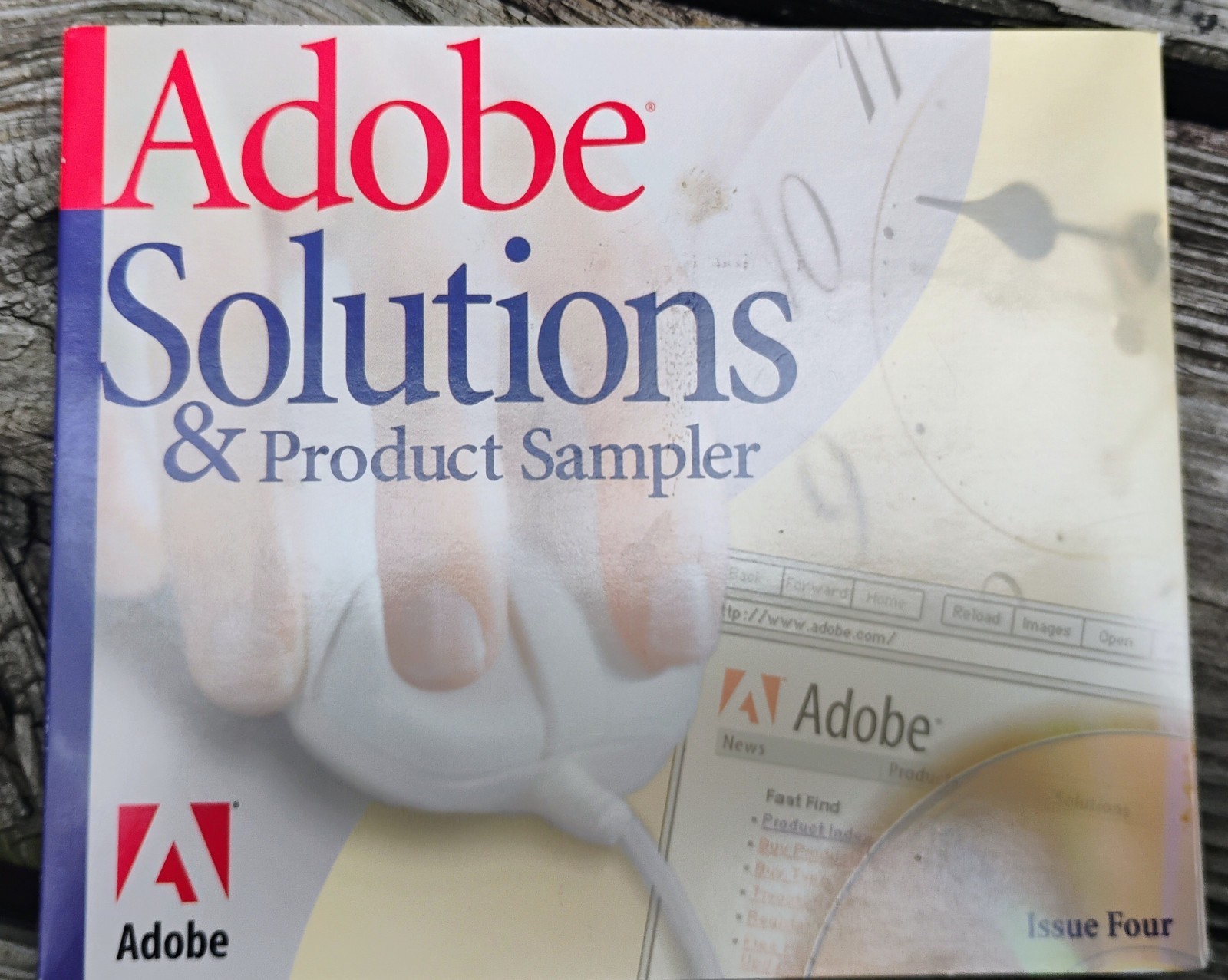 Promotional Adobe Solutions & Product Sampler  Versions Pagemaker Photoshop