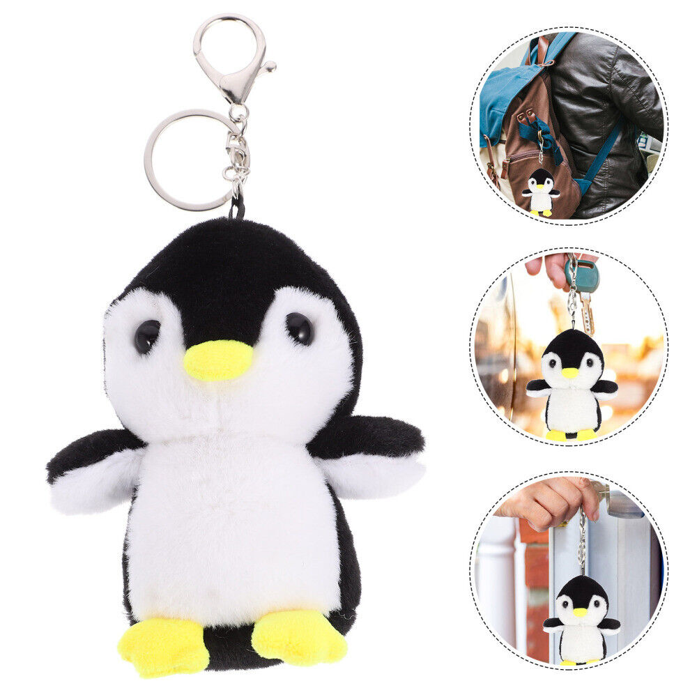  Plush Key Chain Penguin Keyring Adorable Keychain Cartoon Keychain Pendant Bag
