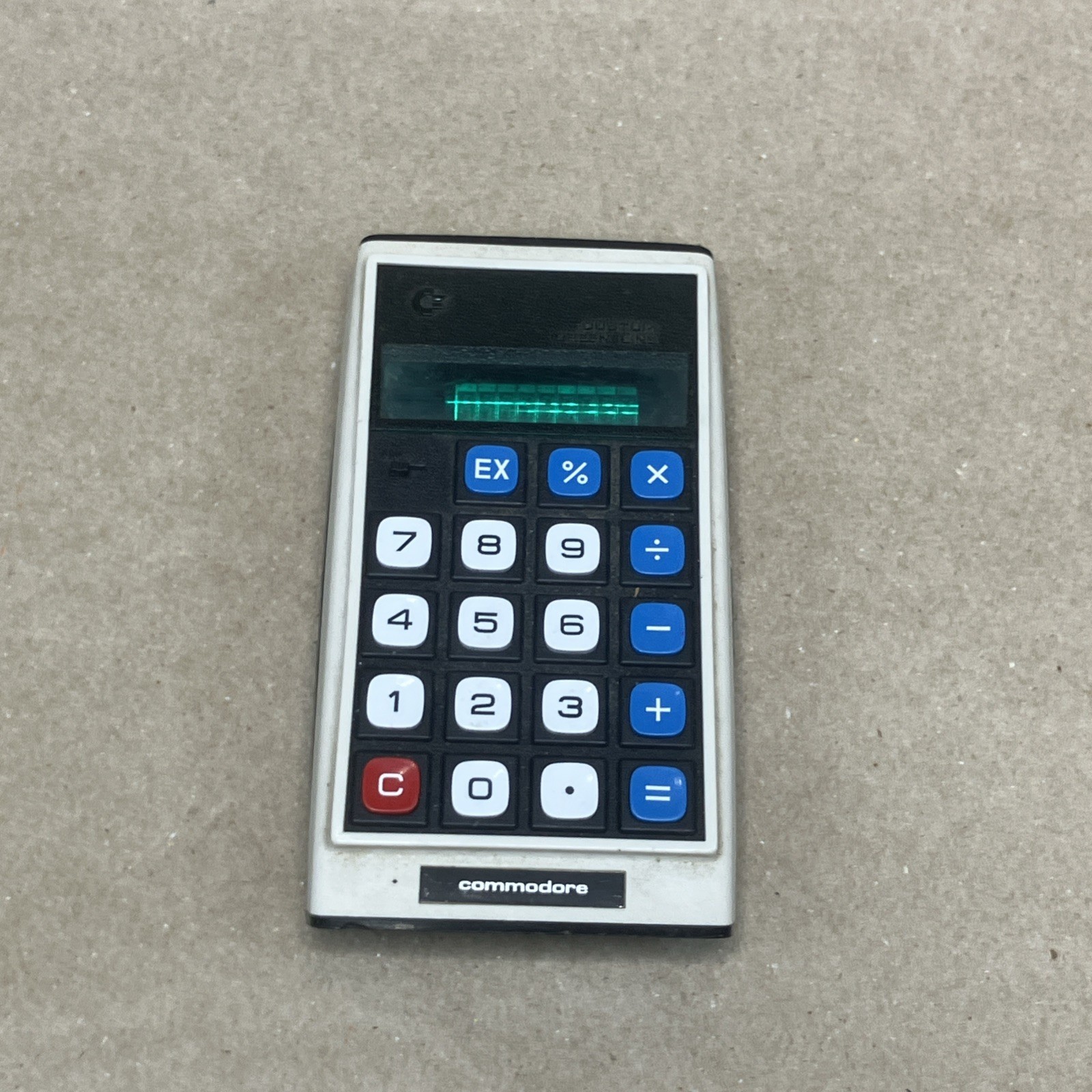 Commodore GL-997R Vintage Portable Solid State Electronic Calculator UNTESTED