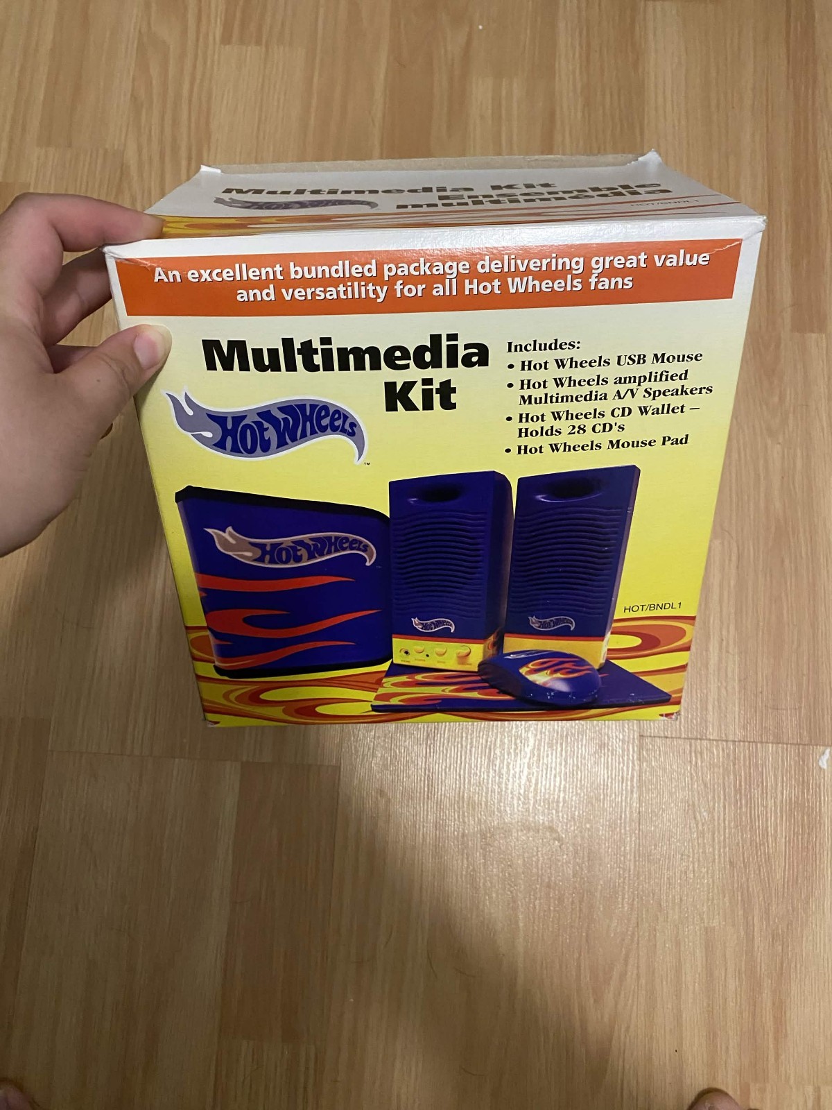 Vintage 1999 Hot Wheels Multimedia Kit HOT-BNDL1 Open Box BRAND NEW CONTENTS